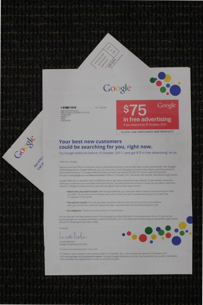 Google Letter